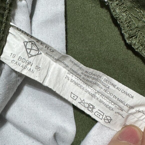 Point Zero Urban Collection Joggers Stretch Green Drawstring Men's Size 33 - Picture 11 of 11